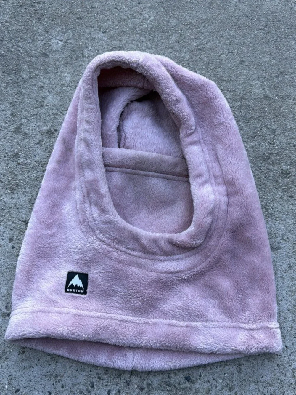 Burton Kids Cora Fleece Ski Snow Hood One Size Pink